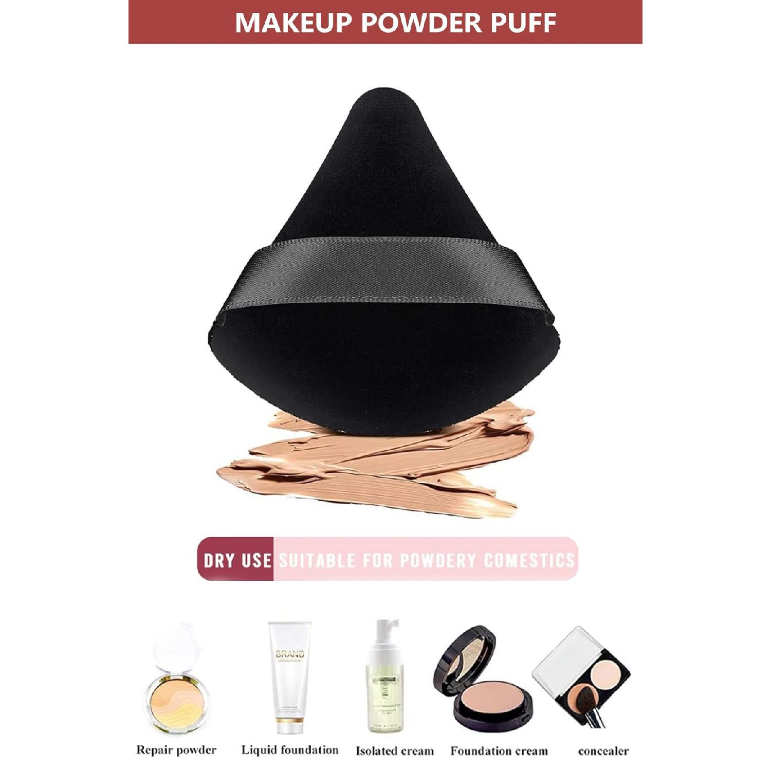 

Powder Foundation Bb Cream Washable Black Application Tool Puff Sponge