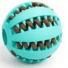 1pc Durable TPR Dog Toy with Rope - Interactive Tug-of-War and Treat Dispensing Ball for Teeth Cleaning