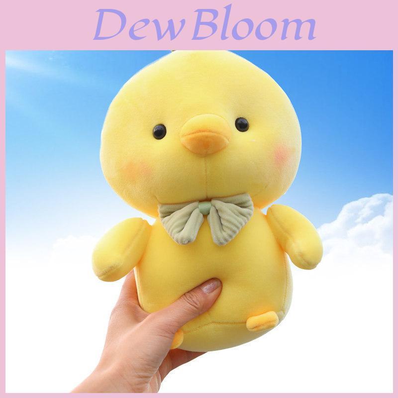 Cute Yellow Chicken Plush Toy For Kids With Soft Crystal Velvet Material Birthday Gift