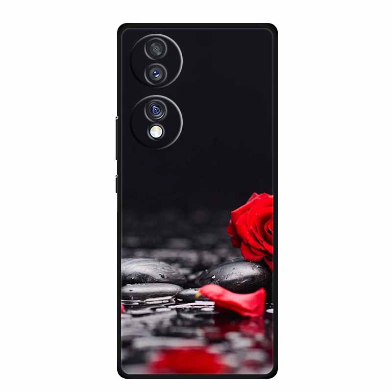 Case For Honor 70 Pro Plus Christmas Soft Silicone TPU Phone Back Cover For Huawei Honor 70 Pro+ Honor70 Lite Cartoon Capa Funda