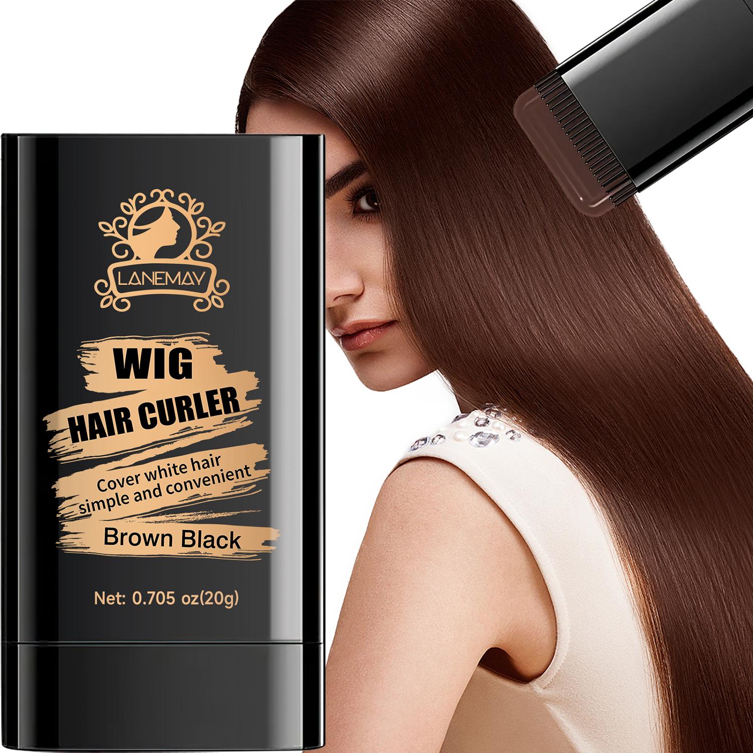 

WIG HAIR CURLER-Cover White Hair, Mild Formula-With Plant-based Squalane & Glycerol, 20g