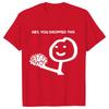 Hey You Dropped This Men's Clothing Sarcasm T Shirts Funny Your Brain Graphic Tops Hip Hop Streetwear Harajuku Short Sleeve Tees