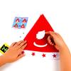 3Pcs/Set Craft Kit Creative Cartoon New Christmas Hat Personality Non-woven Toys Handmade For Children High Quality