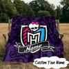 Custom Name High Party Blanket  Ideal Bedding Blanket Perfect for Travel, Camping, Living Rooms, Offices, Sofas, Fan Christmas gift
