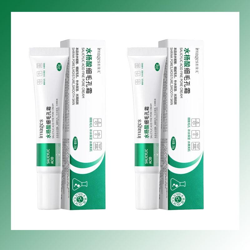 Crema Purificante Pori con Acido Salicilico Restringe i Pori Rimuove i Punti Neri Acne Illumina Idrata Pelli Lisce Cura della Pelle Prodotti Coreani