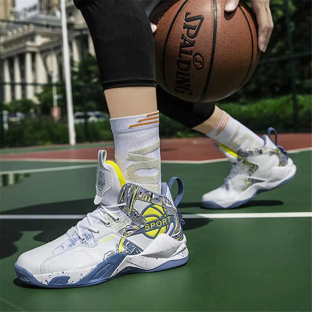 Thick-heeled Without Heel Volleyball Shoes For Men New High Man Sneakers Orange Boot Sports Technologies Traning Cosplay