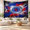 Rangers FC Wall Tapestry, Soft Fabric Wall Hanging, Decorative Backdrop For Bedroom Home Wall Art