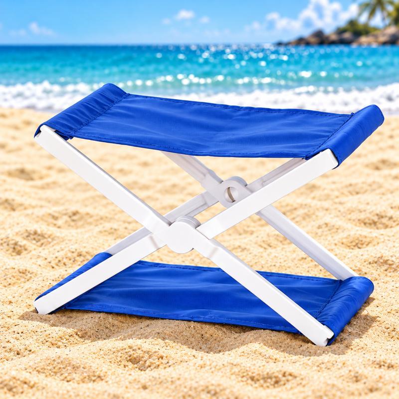 Foldable Beach Pillow, Portable Lightweight Headrest for Sunbathing, Camping, Picnics, Outdoor Lounging and Travel