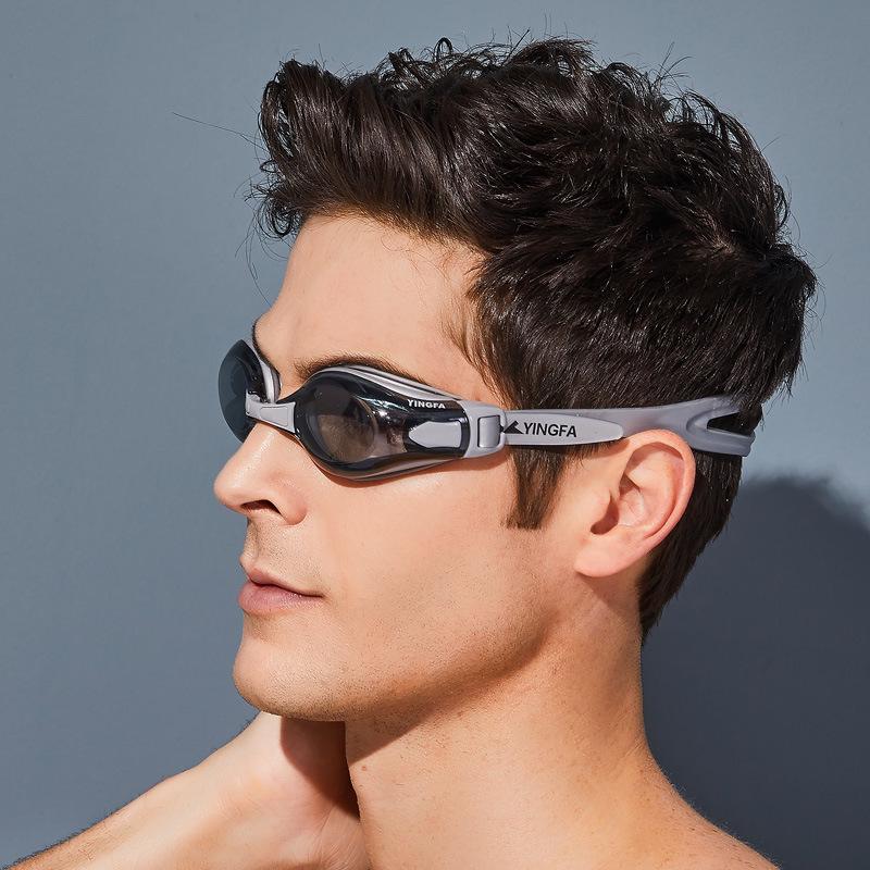 Yingfa Y2800AF Anti-Fog Waterproof Swimming Goggles for Men & Women - Large Frame & Comfortable Fit