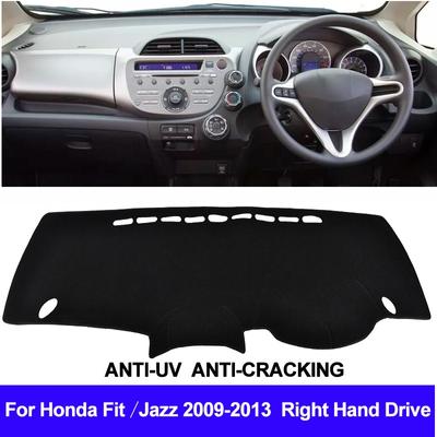 Pro Honda Fit Jazz 2009 2010 2011 2012 2013 Kryt palubní desky automobilu Pravá podložka pod palubní desku Podložka na palubní desku Koberec proti UV záření