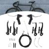 Vordere und hintere V-Brake Set Klemmbremsensatz Aluminiumlegierung Bremsensatz NEU Felgenbremsensatz BMX