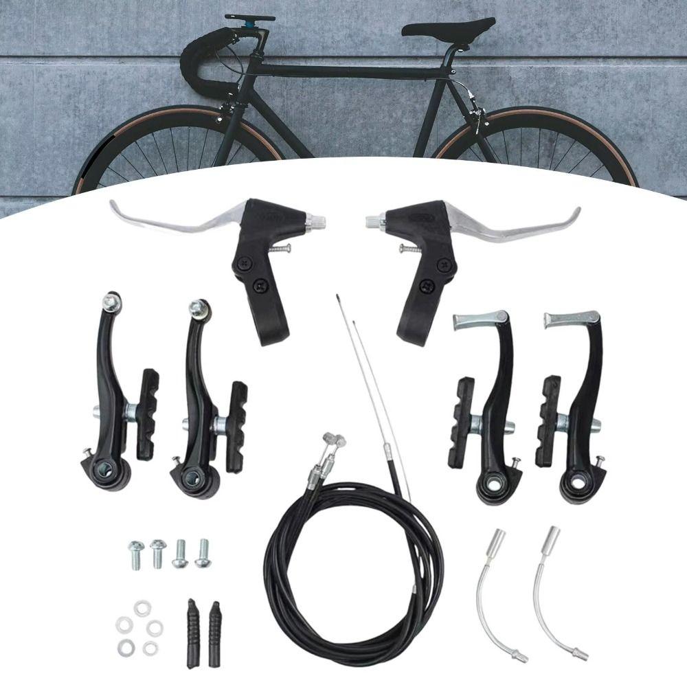 Vordere und hintere V-Brake Set Klemmbremsensatz Aluminiumlegierung Bremsensatz NEU Felgenbremsensatz BMX