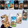 NH13 Cartoon Capybara Phone Case for Samsung Galaxy A11 A12 A13 A15 A52S A53 A55 A56 A70 A71 A72 A73 F06 F16 F56 S10 Plus S10e