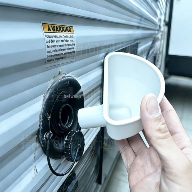 3D Printed RV Freshwater Tank Funnel - Universal Fit for RVs and Trailers