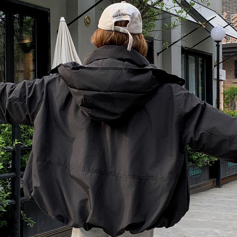 Módní Zimní Dámské Kabáty s Kapucí Hrubé Teplé Parky Volné Svrchní Oblečení Dámské Bundy