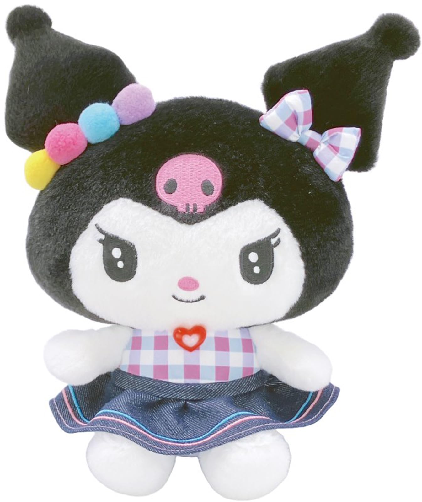 

Nakajima Corporation Gingham Denim, Kuromi, Small, 210814-25