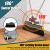 Thickened Broom Dustpan Floor Brush Set Magic Household Garbage Collector Long Handle Broom With Stand Up Dustpan Combo Set