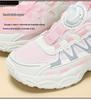Girls' Velvet-Lined Running Shoes, Autumn/Winter 2025: Warm, Cotton Dad Shoes for Middle & Big Kids