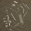 FILA x BBC EARTH T Shirt Men's Chestnut A11M437123FDR