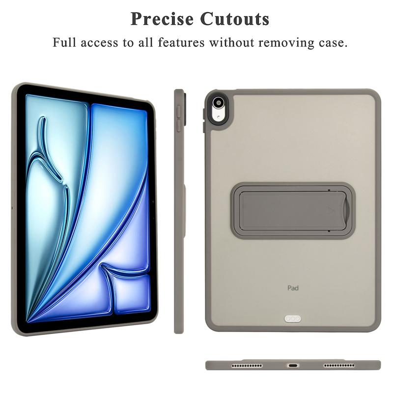 For IPad 5th 6th 9.7" 7th 8th 9th 10.2" Air 4 Air 5 Air 11 A16 11th 2025 Pro11 10th IPad Mini 4 5 6 7 PC+TPU Stand Cover Case