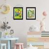 Wood Picture Frame Decorative Elastic Band Rectangular Wall-mounted Replacement Home Salon Gallery Artwork Frames
