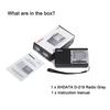 XHDATA D219 Portable Shortwave Wide FM Pocket AA Battery Emergency Easy Horizontal Japanese Instruction Manual Gray Radio, Compact, FM, AM, SW,
