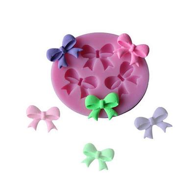 DIY Silicone Mold Cake Cookies Tools Bowknot Mould Lace Fondant Cake Mold