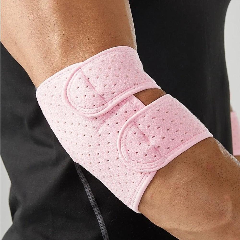 Atmungsaktive Ellbogenbandage Verstellbare Ellbogen-Kompressionsärmel Kompressions-Ellbogenbandage Herren