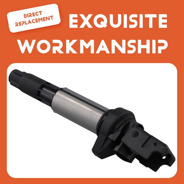 Compatible Ignition Coil for BMW E46, E53, E60, E70 (Parts: 12131712219, 12137551260)