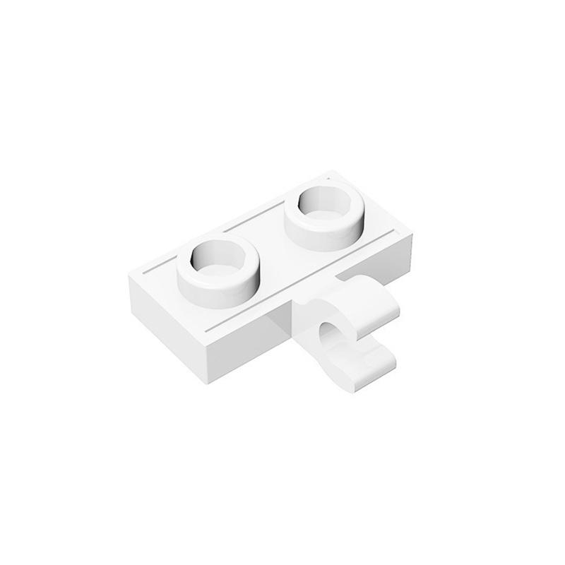 10PCS 11476 Plate 1x2 with Clip Building Blocks MOC Technical Compatible with Brick Children Toys Gift Box