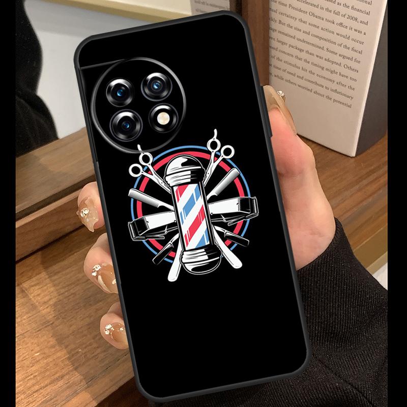 Barber Shop Hair Stylist Tools Case For OnePlus Nord 5 CE 2 3 4 Lite N20 N30 OnePlus 15 R 13R 12R 10T 13T 10 11 12 13 Cover