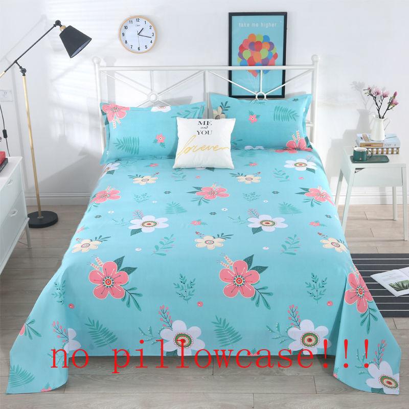 Flat Sheets Thicken Washable Household Household Breathable Comfortable Bedding Luxury Bed Cover Bedroom King Queen Size Home