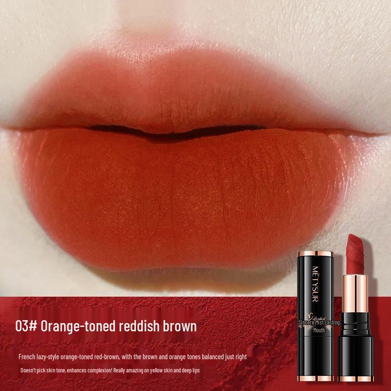 Meiti Xiu Velvet Mist Matte Long-Lasting Non-Transfer Lipstick