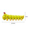 Dog Vocal Toy Pet Latex Caterpillar Squeaky Slow Rebound Decompression Simulation Caterpillar Playing Pet Latex Sound Toy