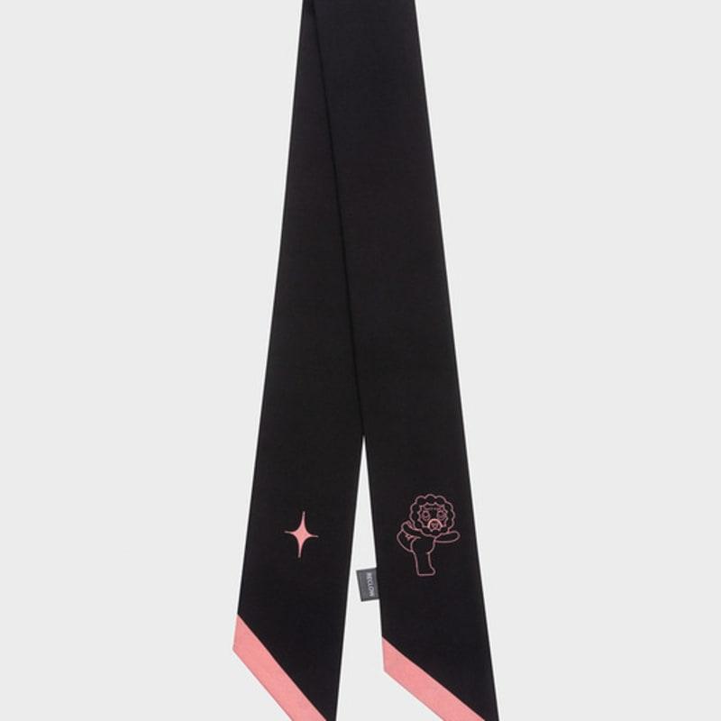 RECLOW [Reclow X Artnom] ART SHINE Long Scarf PINK
