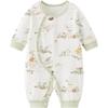 TONGTAI Baby Pure Cotton Long Sleeve Romper Bodysuit