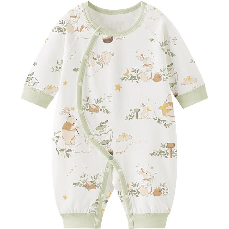 TONGTAI Baby Pure Cotton Long Sleeve Romper Bodysuit