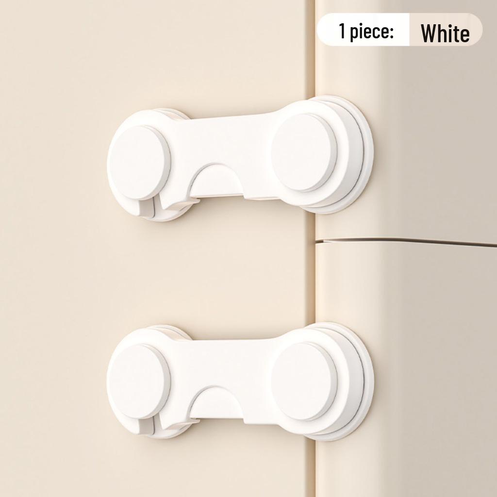Child Safety Drawer and Door Lock - Anti-Pinch, Anti-Open Protection for Cabinets and Refrigerators