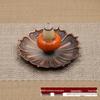 Japanese Glass Lotus Incense Holder: Dual-Use Aromatherapy & Backflow Burner