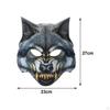 Wolf Head Cosplay Mask, Lightweight Fantasy Scary Animal Mask for Party, Halloween, Festival