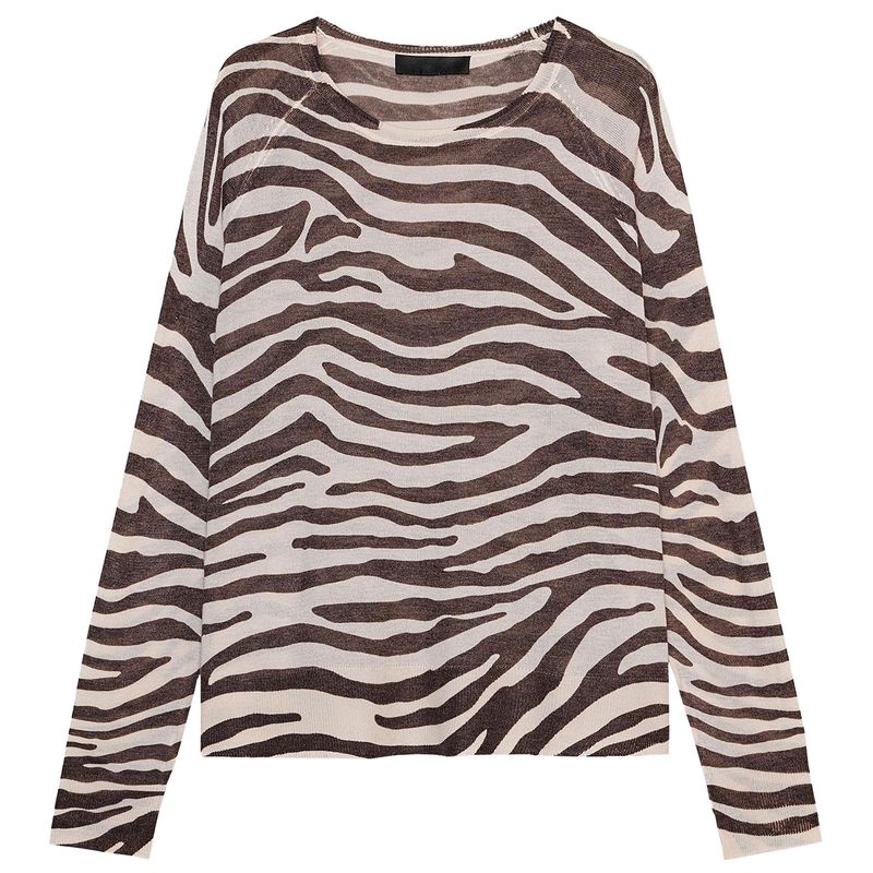 Zaprha 2025 New Arrival Long Sleeves Round Neck Minimalist Casual Thin Needle Knitwear Female Loose and Lazy Style 0506005