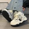 Original design little white shoes women's autumn 2025 new Hong Kong style street shooting college style love sweet cool thick baseplate shoes