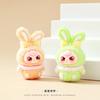 8pcs/Set Baby Three Figure Toy Mini Rabbit Figurine Desktop Decoration Model Ornaments Toys Boys Girls Christmas Gifts