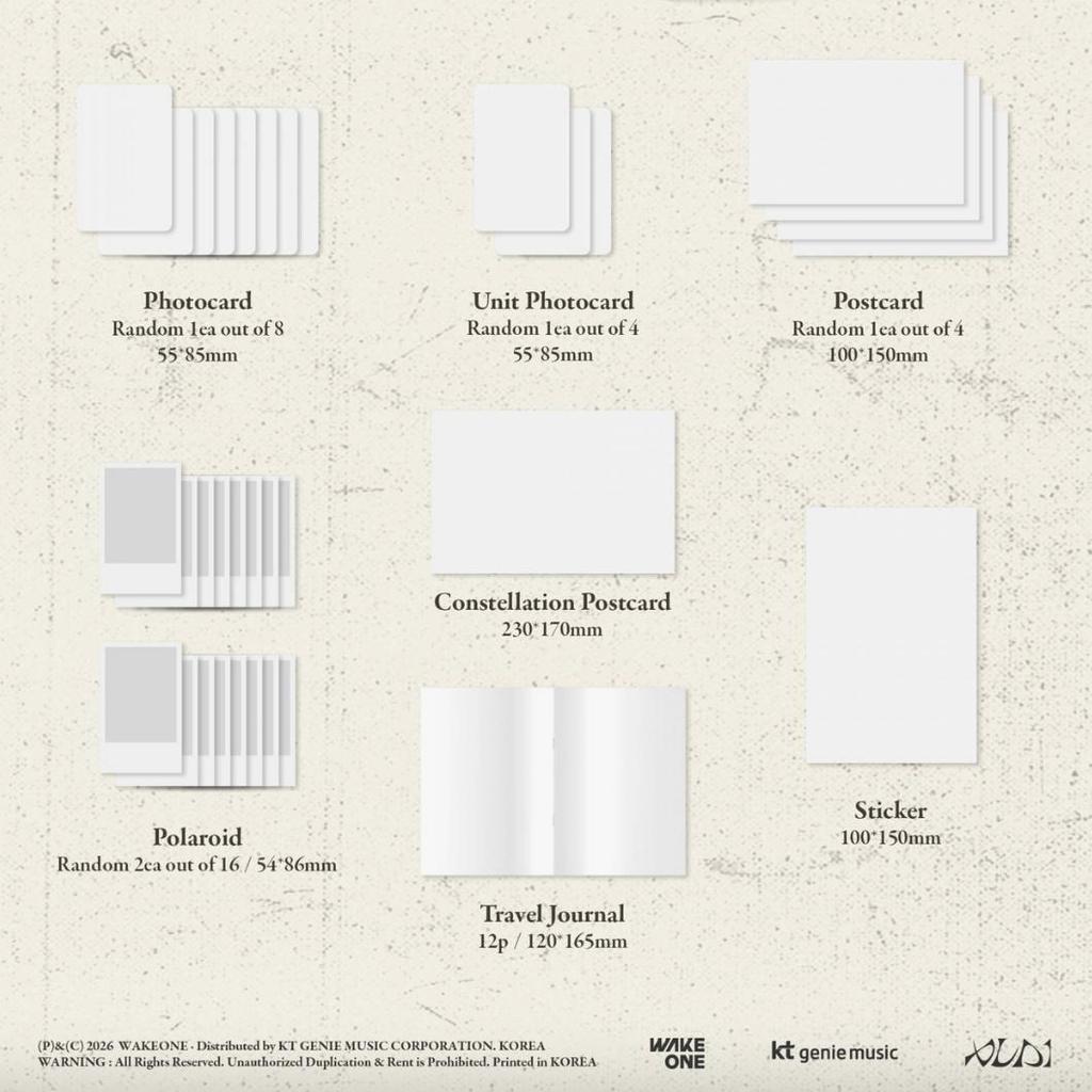 PRE-ORDER BENEFIT ALPHA DRIVE ONE - 1st Mini Album [EUPHORIA] (STAR ROAD Ver.)