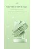 Rechargeable Silent Desk Fan with USB for Dorm or Home