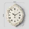 Retro Wall Clock Decoration Silent Living Room Wall Watch Fashion Dining Room Clock Light Luxury Home Decoration Accessories