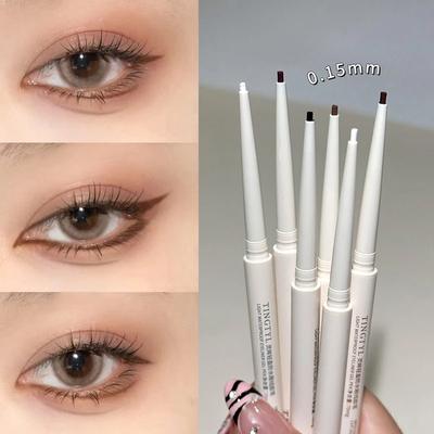 Wasserfester Eyeliner-Gelstift, wischfester Eyeliner, lang anhaltender, glatter Eyeliner-Bleistift, Augen-Make-up-Kosmetik