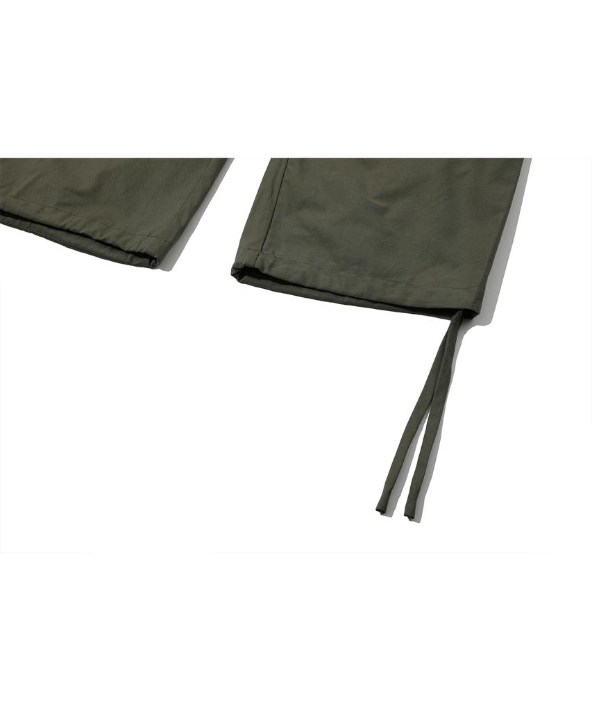 CPGN STUDIO Pantaloni Cargo Larghi Grandi con Dardi Kaki