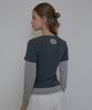 ODER Dot Layered T-Shirt - Charcoal (Gray)