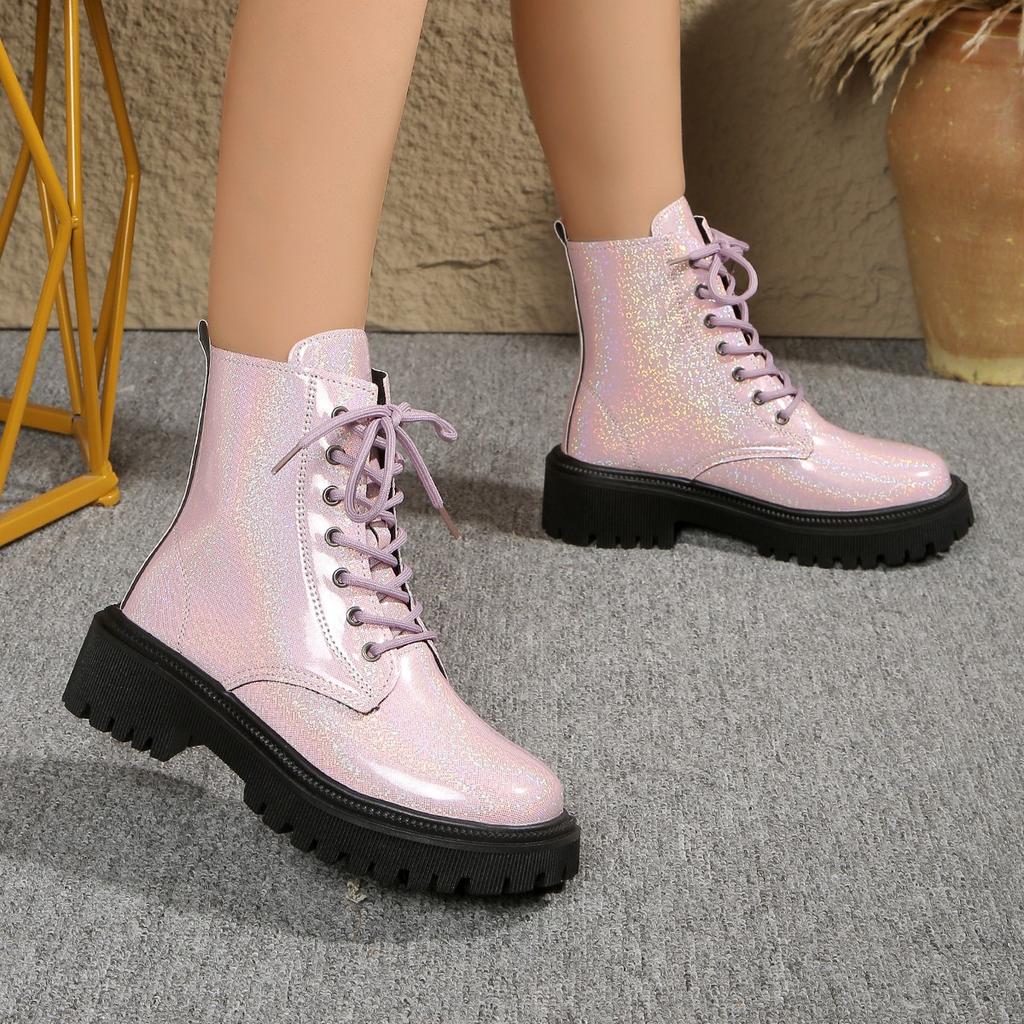 In Winter Round Headed Sexy Midsole Riding Boots Fashionable New Anti Slip And Comfortable Thick Soled Women'S Shoes